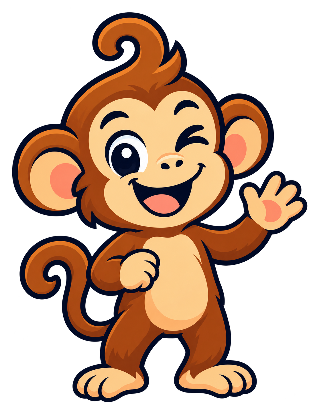 Mascota de Content Monkeys